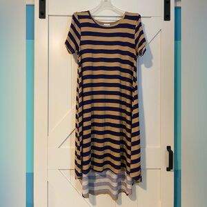 LulaRoe Carly Swing Dress - Size Small (6-8) - Like New